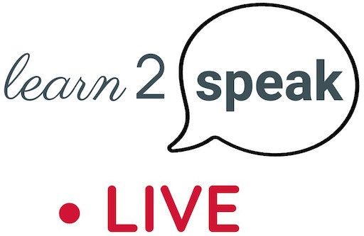 Learn2Speak Live Logo